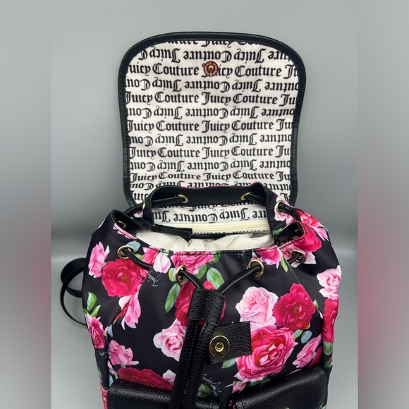 Juicy couture love club floral backpack purse main image 7